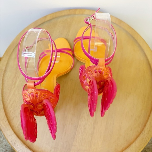 Sophia Webster Chiara 100mm Butterfly Heels - Picture 9 of 11